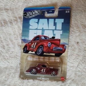 Hot Wheels Salt Flats Silver Series 1941 Willie Brand New In Package